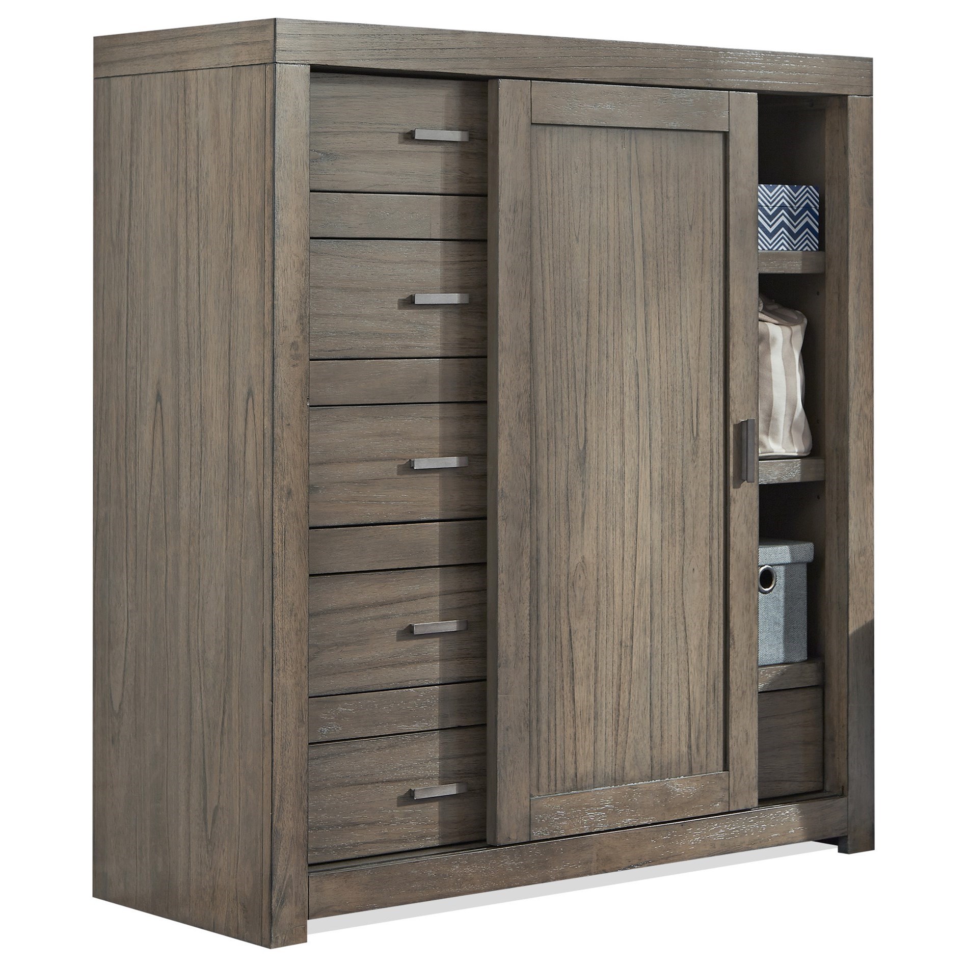Tall dresser with sliding door cheap